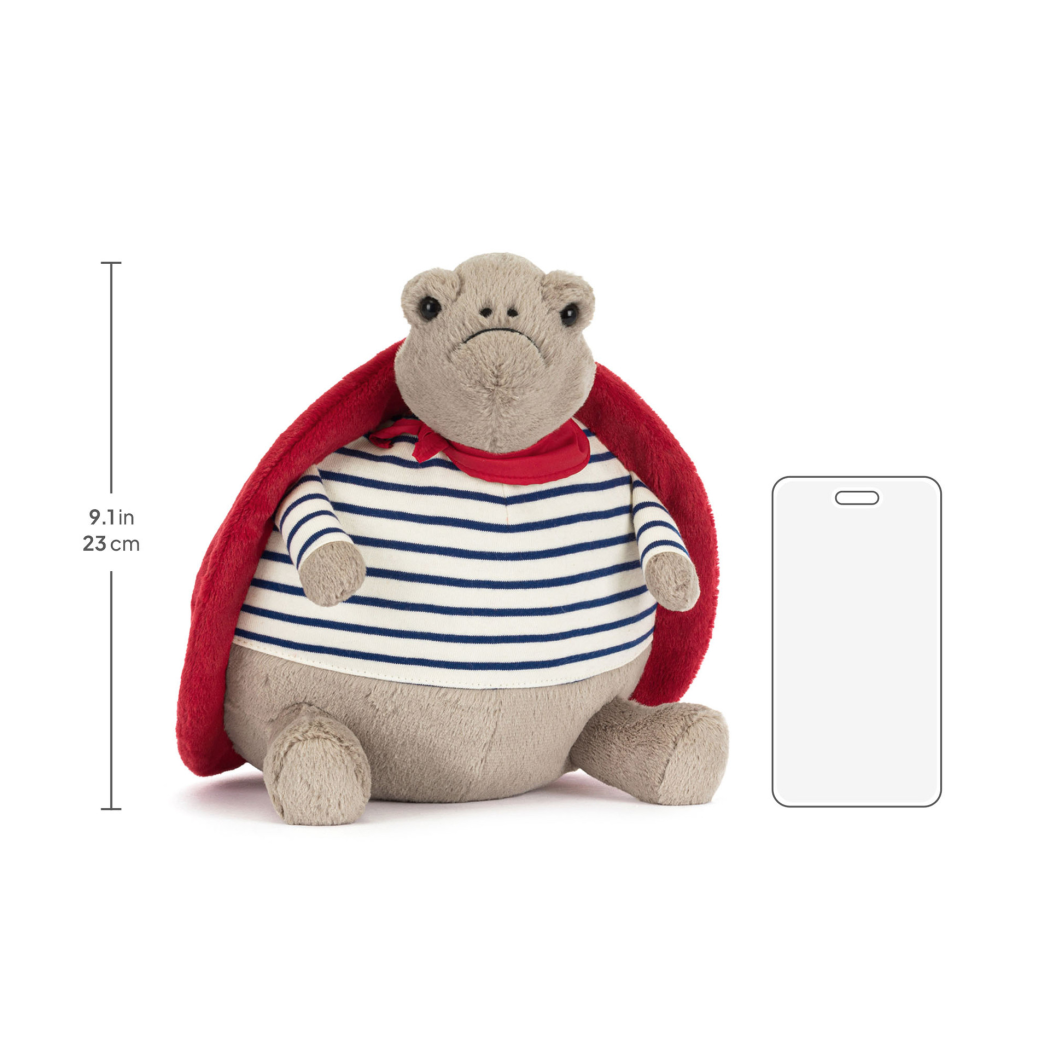 PROMOCJA Romantyczny Żółw Timmy - Pluszowy Żółwik w Miłosnej Stylówce - Maskotka Przytulanka - JellyCat