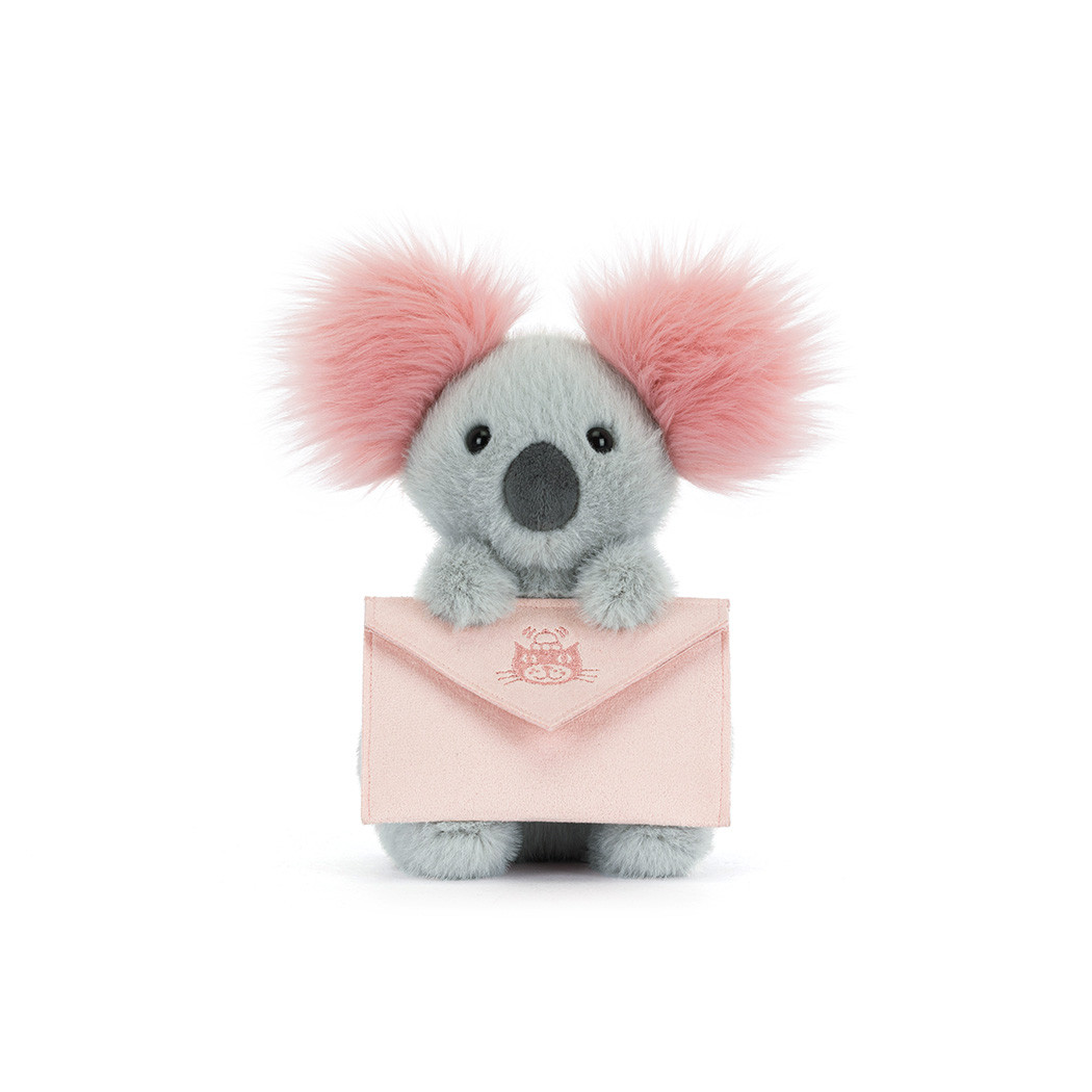 Posłaniec Miłości - Pluszowy Koala z Serdecznym Listem - Maskotka Przytulanka - JellyCat