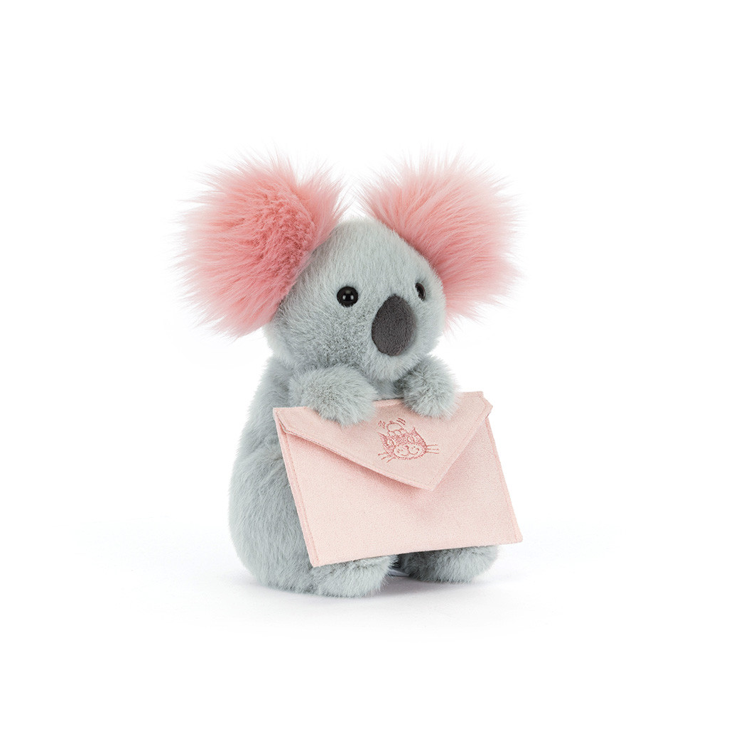 Posłaniec Miłości - Pluszowy Koala z Serdecznym Listem - Maskotka Przytulanka - JellyCat