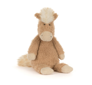 PROMOCJA Kucyk Canterneigh - Pluszowy Długowłosy Kuc Szetlandzki - Maskotka Przytulanka - JellyCat