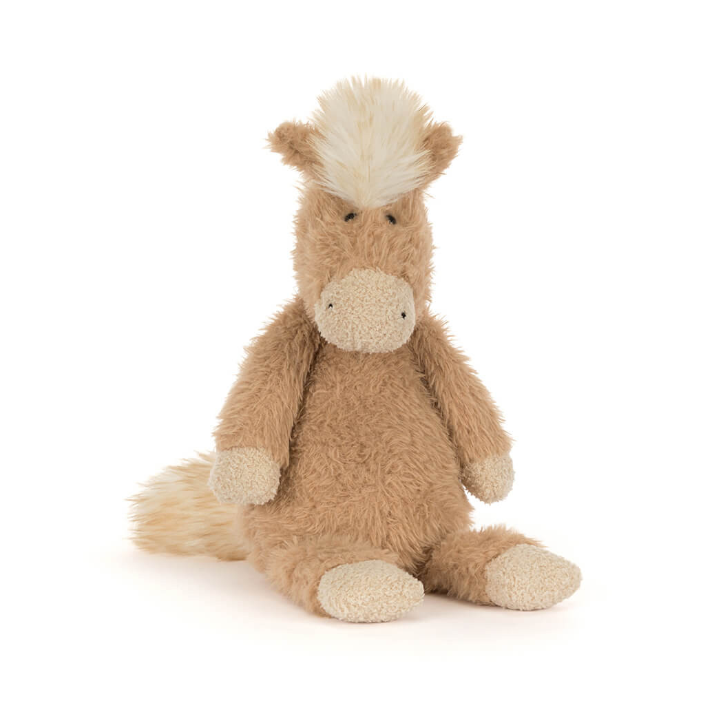 Kucyk Canterneigh - Pluszowy Długowłosy Kuc Szetlandzki - Maskotka Przytulanka - JellyCat