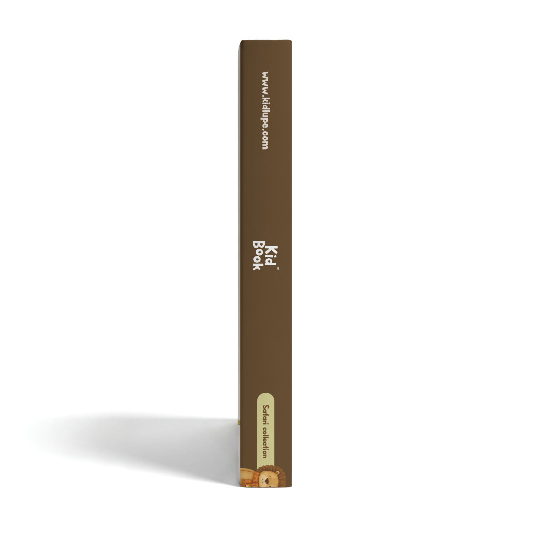 Safari KidBook - Tablet Graficzny z Kartami Pracy do Nauki Rysowania dla Dzieci - Kidinex