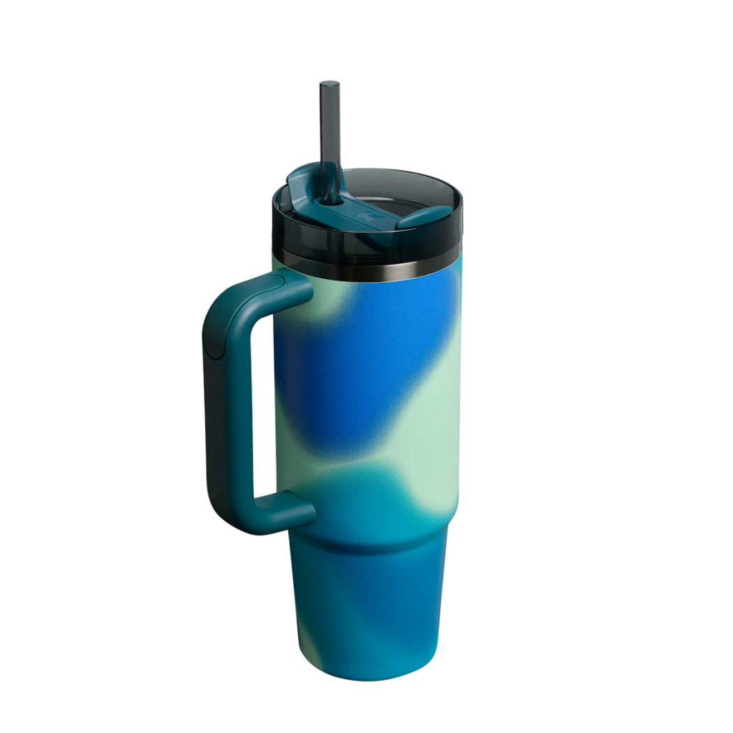 Coastal Teal Motion 0.89L - Quencher H2.0 FlowState Tumbler - Kubek Termiczny - Stanley