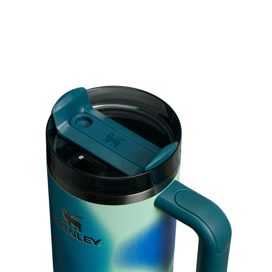 Coastal Teal Motion 0.89L - Quencher H2.0 FlowState Tumbler - Kubek Termiczny - Stanley