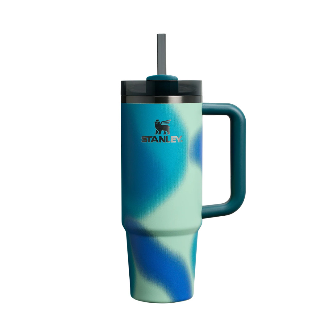 Coastal Teal Motion 0.89L - Quencher H2.0 FlowState Tumbler - Kubek Termiczny - Stanley