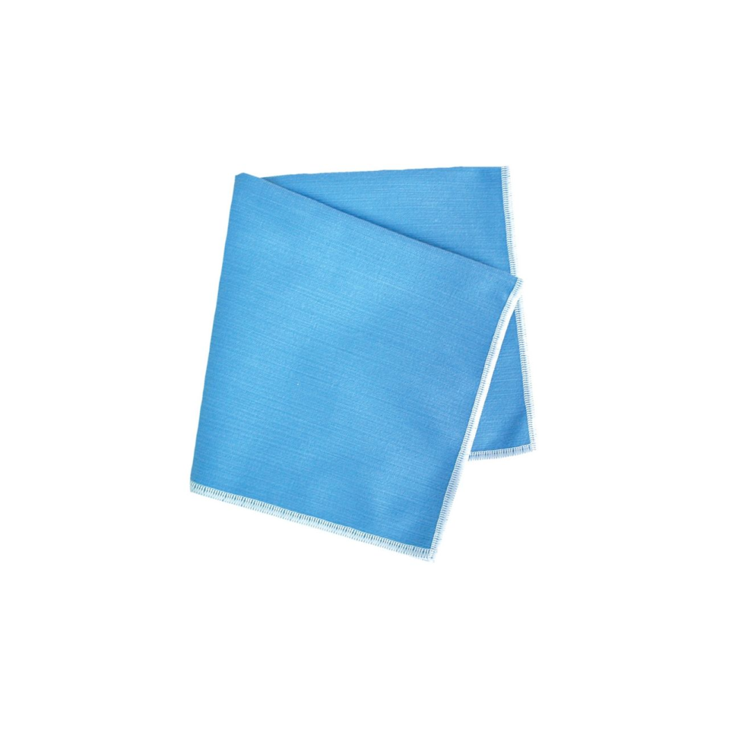 Ściereczka Mikrofibra Mikrowłókno Mikrofaza do Szyb Szkła i Luster - Niebieska 38x38 cm - 300g/m2 - Merida