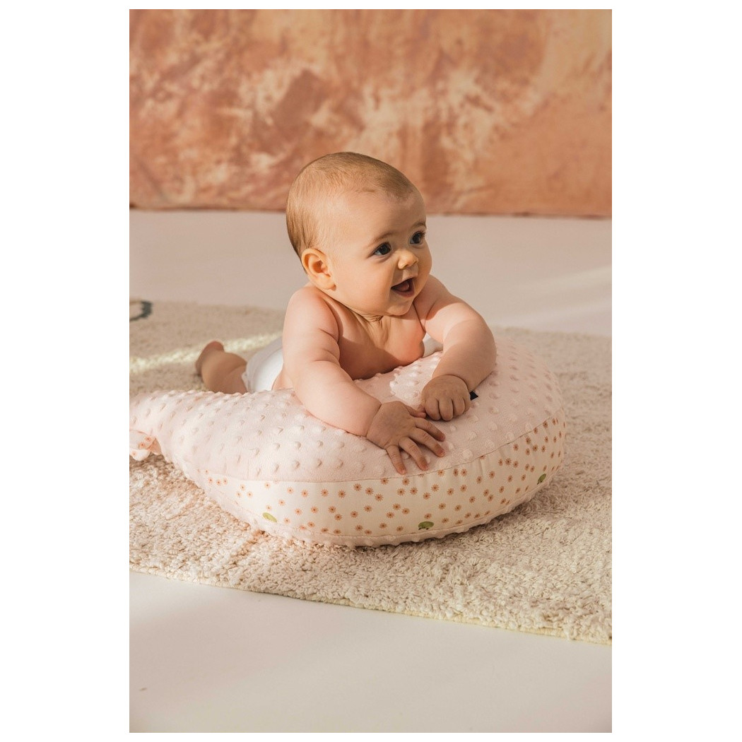 Kura Babci Dany Minky - Heartbeat Pink - Ginger - Poduszka - La Millou