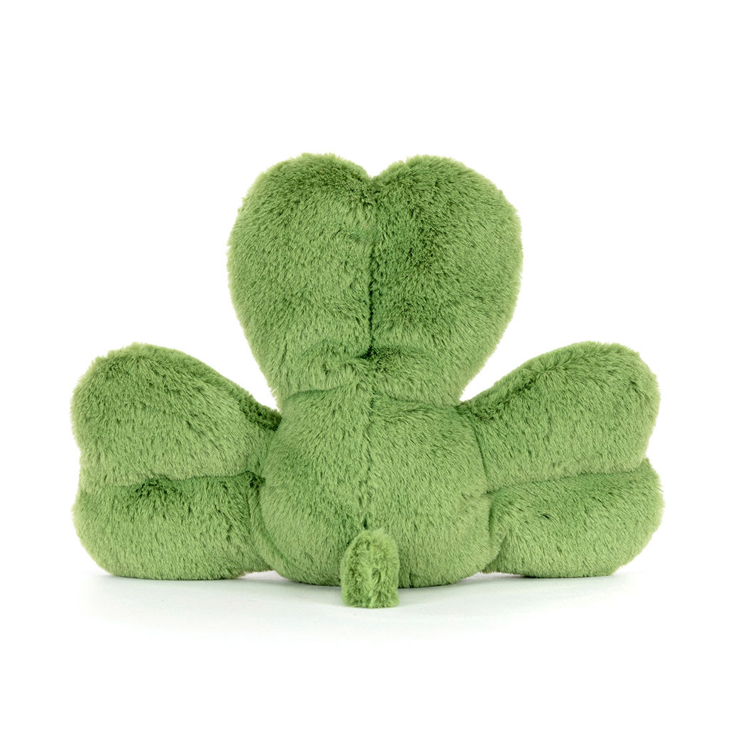 Siofra Shamrock - Zabawna Trójlistna Koniczyna 15 cm - Młoda Koniczyna Symbol Irlandii - Maskotka Przytulanka - JellyCat