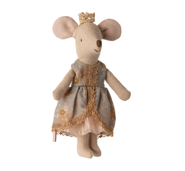 Sukienka Księżniczki - Suknia Balowa z Koroną - Ubranko Starsza Siostra - Maileg