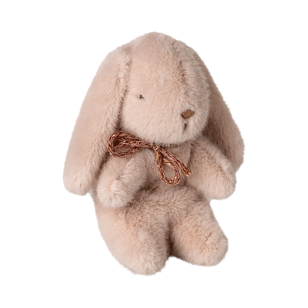PROMOCJA Pudrowo Różowy Mały Pluszowy Króliczek - 13 cm - Maskotka Przytulanka Królik - Maileg