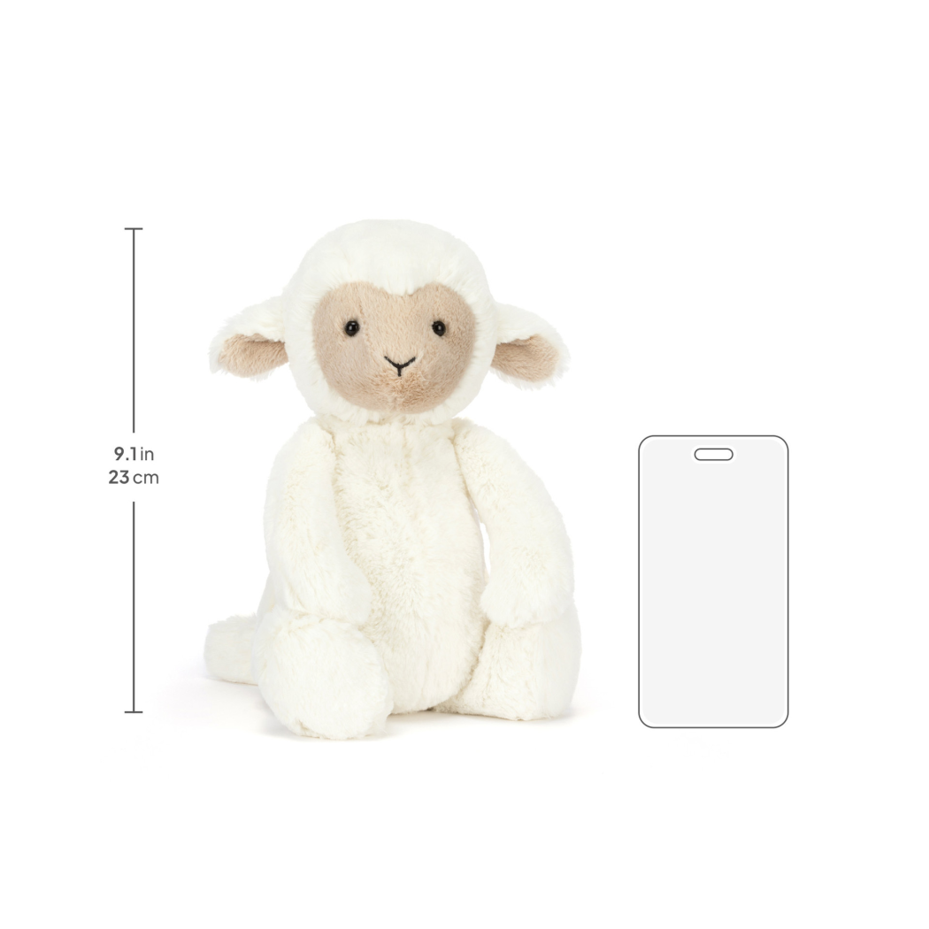 Owieczka Skipson 31 cm - Pluszowa Biała Owca - Maskotka Przytulanka - JellyCat