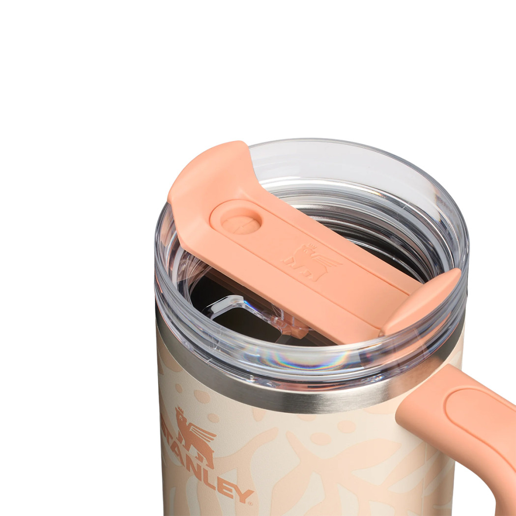 Apricot Palms 0.89L - Quencher H2.0 FlowState Tumbler - Kubek Termiczny - Stanley
