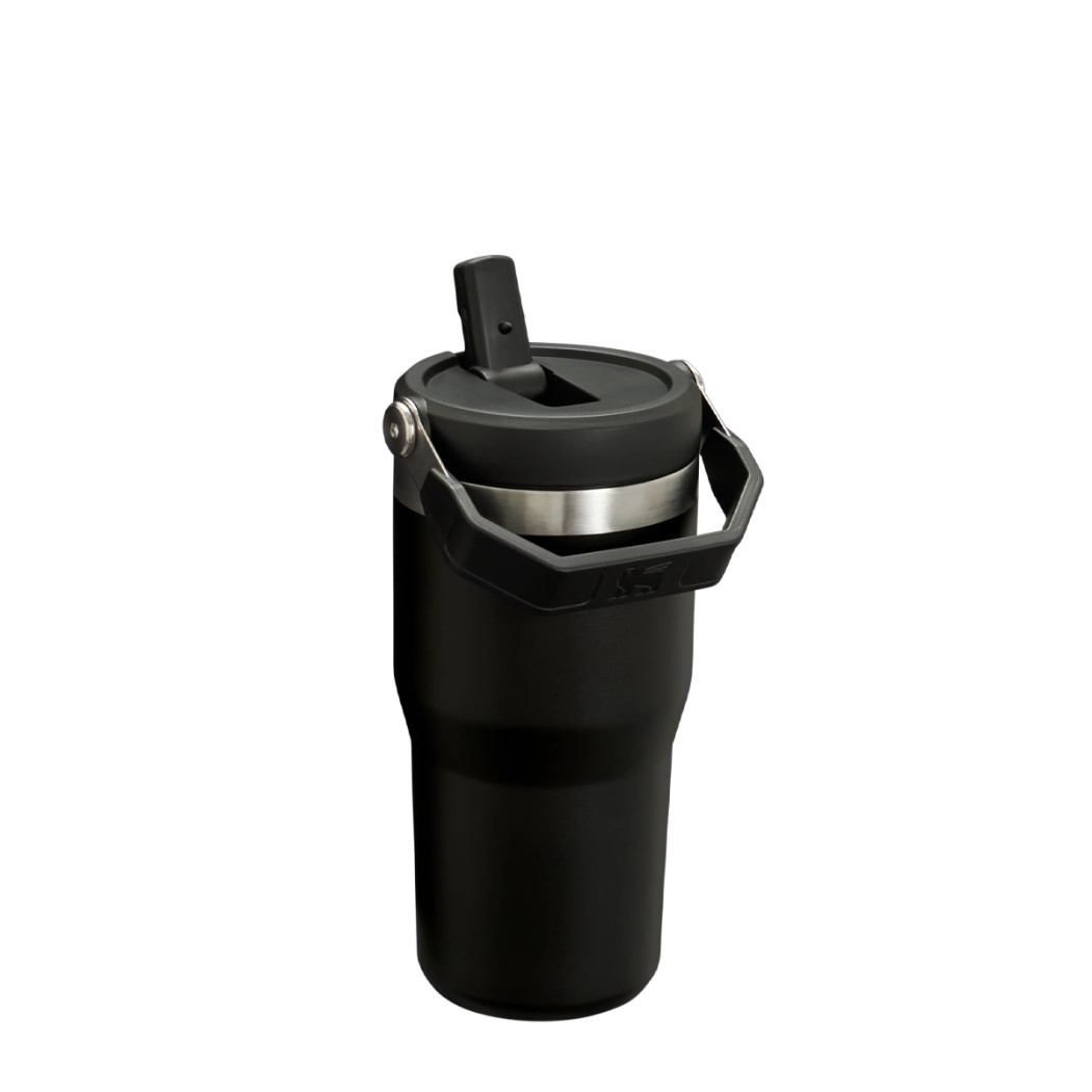 Black 2.0 - 0.59L - Kubek Termiczny z Ustnikiem - IceFlow Flip Straw Tumbler - Stanley
