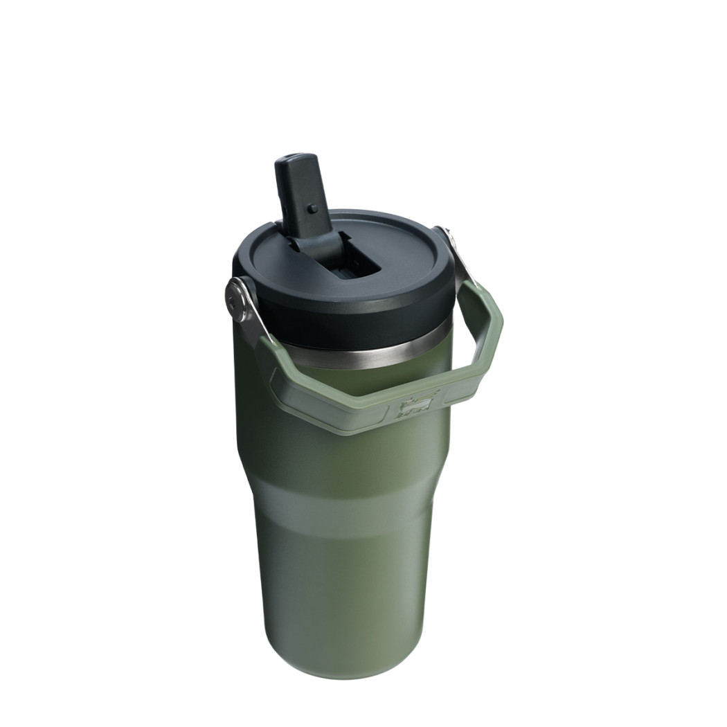 Dried Pine 0.59L - Kubek Termiczny z Ustnikiem - IceFlow Flip Straw Tumbler - Stanley