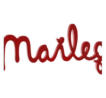 Czerwone Logo Maileg -...
