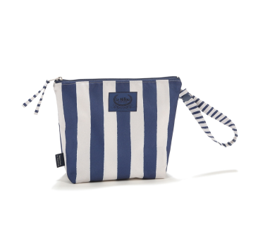 Stripes Navy S - Mała Kosmetyczka Wodoodporna -...