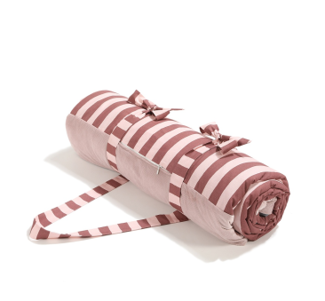 Stripes Pink XL - 145x170 cm - Koc Piknikowy z...