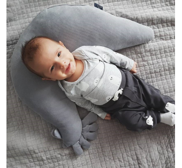 Kura Babci Dany - Light Grey - La Millou - Velvet Collection