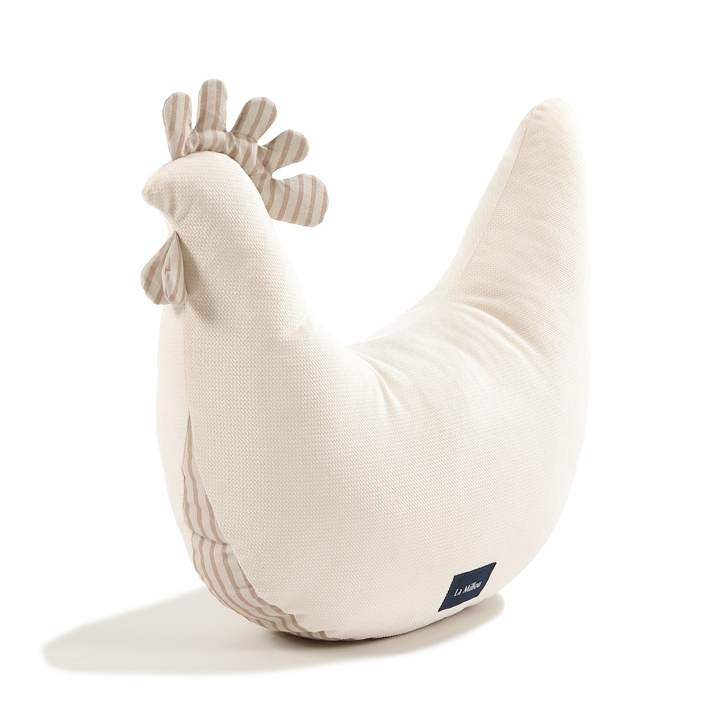 Kura Babci Dany - Stripes Beige - Rafaello - Poduszka - La Millou