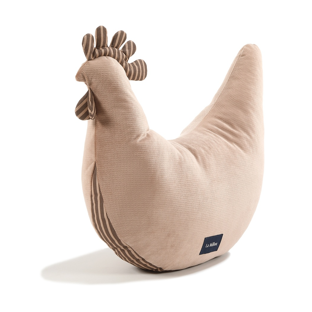 Kura Babci Dany - Stripes Brown - Mocca - Poduszka - La Millou