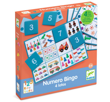 Gra edukacyjna BINGO - Zestaw Edukacyjnych Gier...