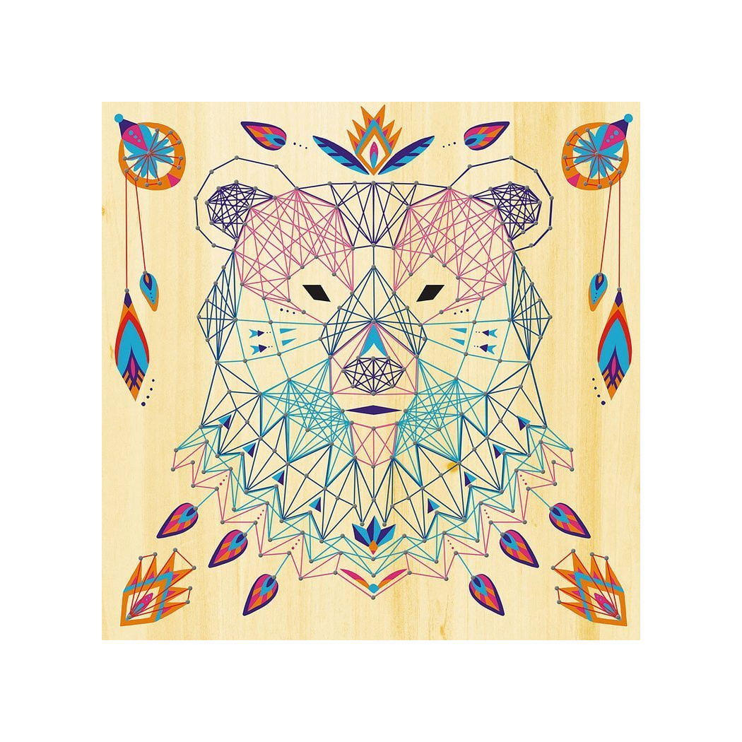 Zwierzęta - Przeplatanka 3D - Zestaw Kreatywny 10+ - Janod