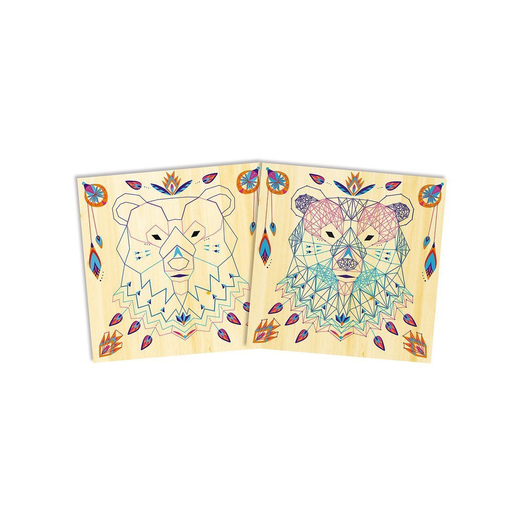 Zwierzęta - Przeplatanka 3D - Zestaw Kreatywny 10+ - Janod