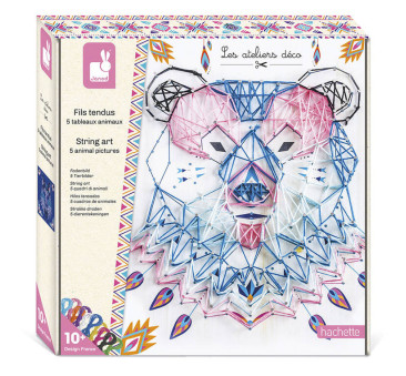 Zwierzęta - Przeplatanka 3D - Zestaw Kreatywny 10+ - Janod