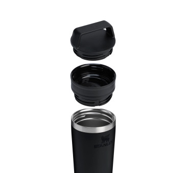 Czarny Black 0.47L - Café-To-Go Travel Mug - Podróżny Kubek Termiczny z Uchwytem - Stanley