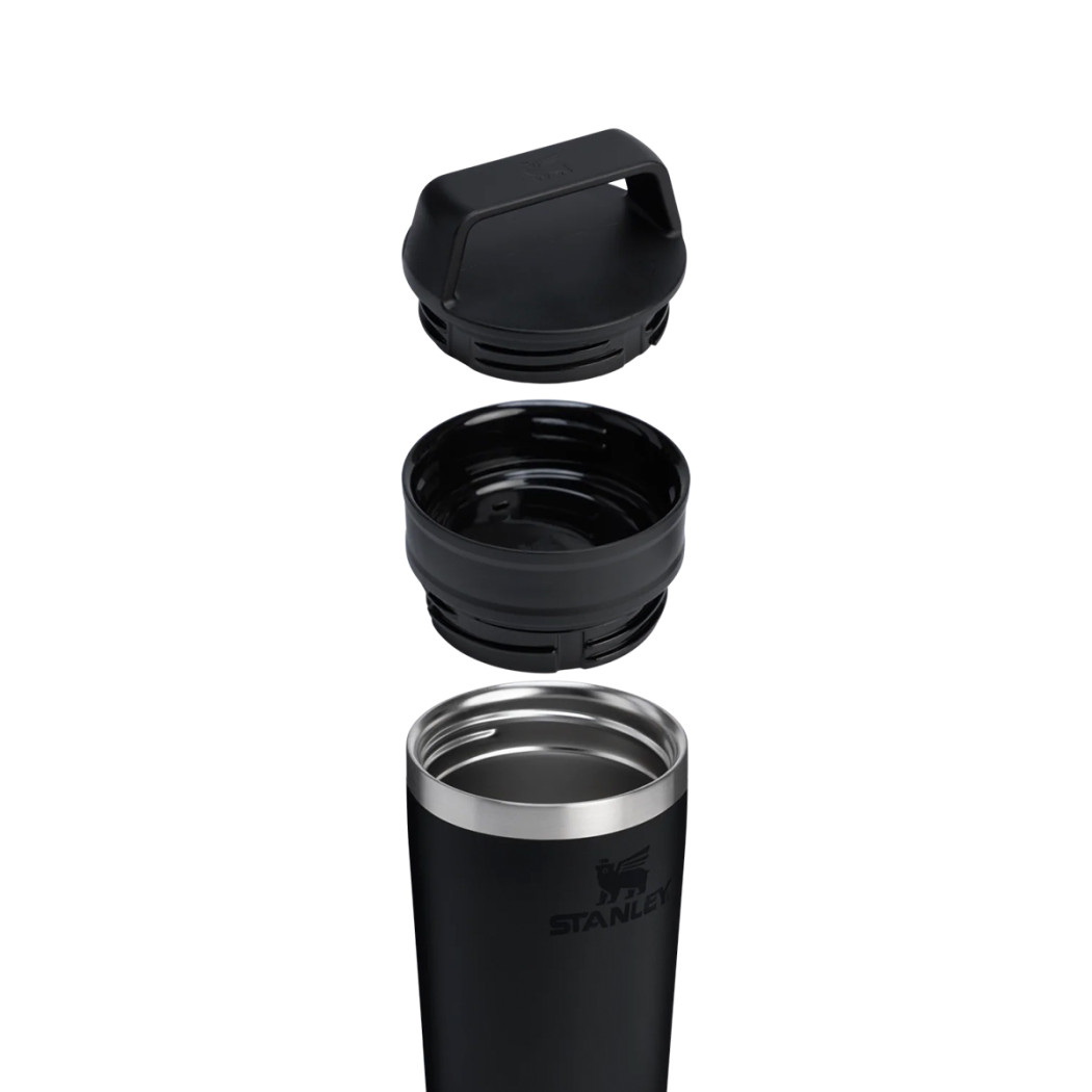 Czarny Black 0.47L - Café-To-Go Travel Mug - Podróżny Kubek Termiczny z Uchwytem - Stanley