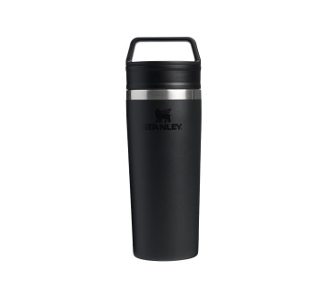 Czarny Black 0.47L - Café-To-Go Travel Mug - Podróżny Kubek Termiczny z Uchwytem - Stanley
