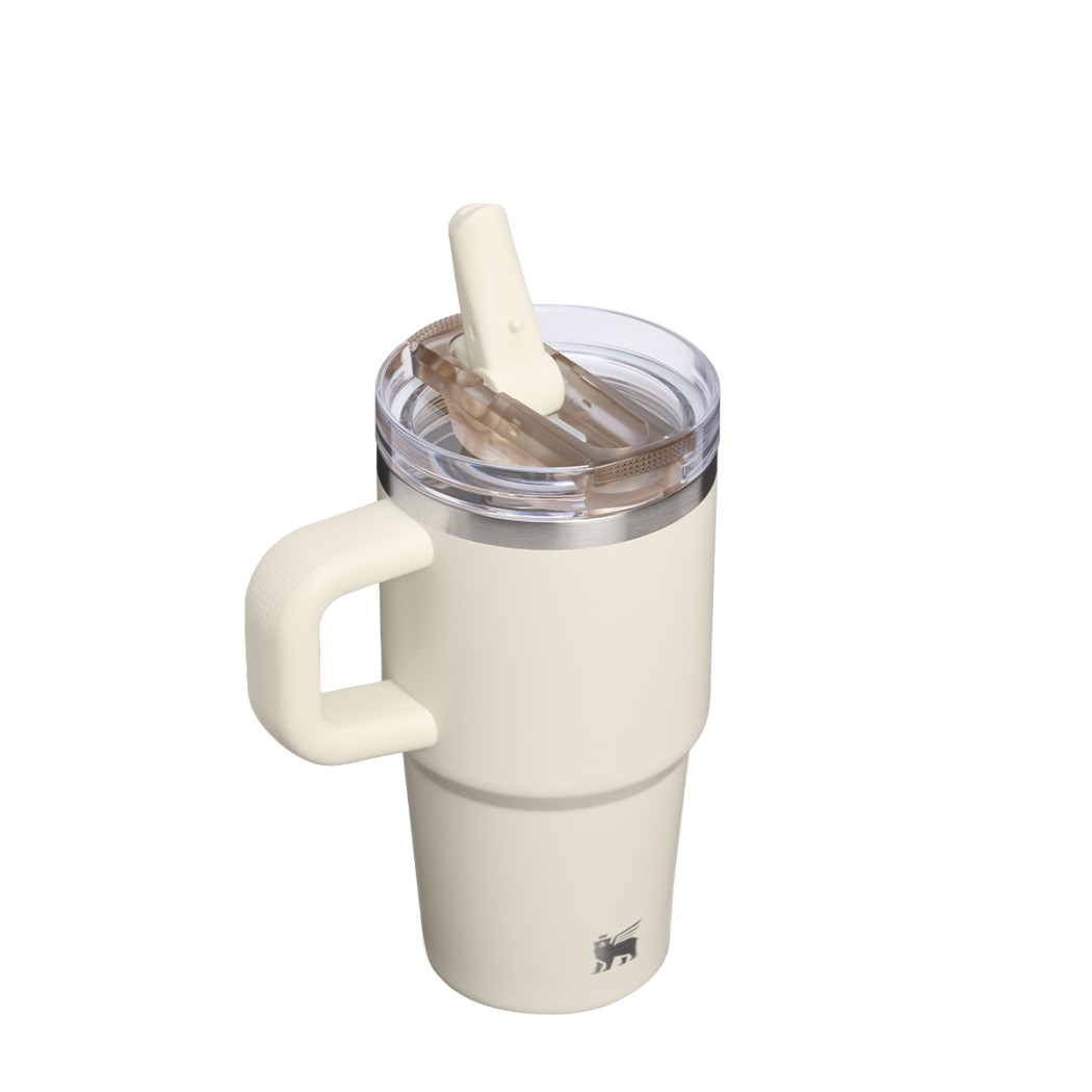 Cream 0.59L - Kubek Termiczny z Ustnikiem - Quencher ProTour Flip Straw - Stanley