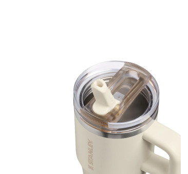 Cream 0.59L - Kubek Termiczny z Ustnikiem - Quencher ProTour Flip Straw - Stanley