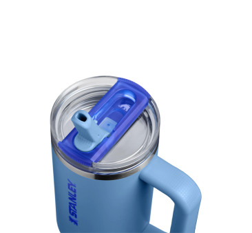 Blue Sky 0.89L - Kubek Termiczny z Ustnikiem - Quencher ProTour Flip Straw - Stanley