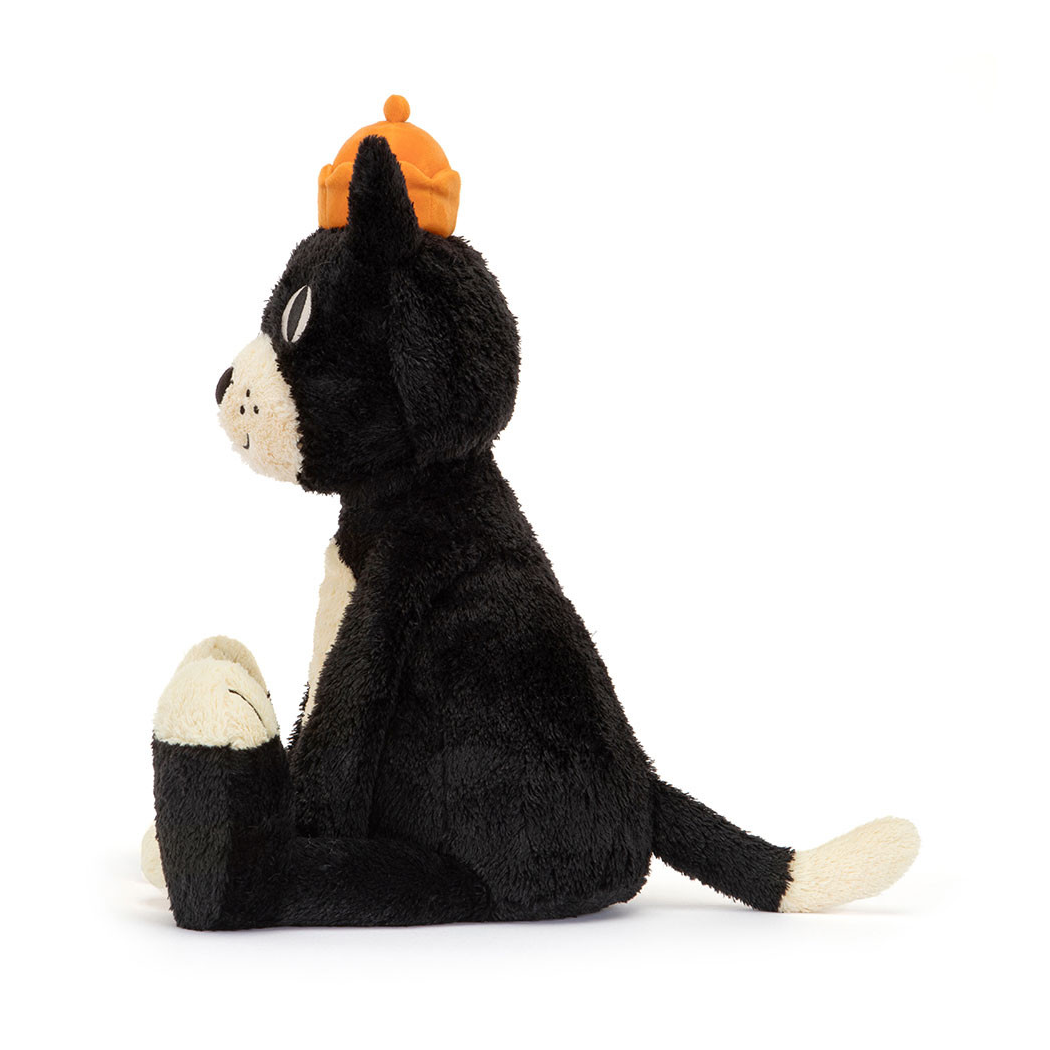 Kot Jellycat 48 cm - Jellycat Jack - Duży Kotek w Czapce - Maskotka Przytulanka - JellyCat