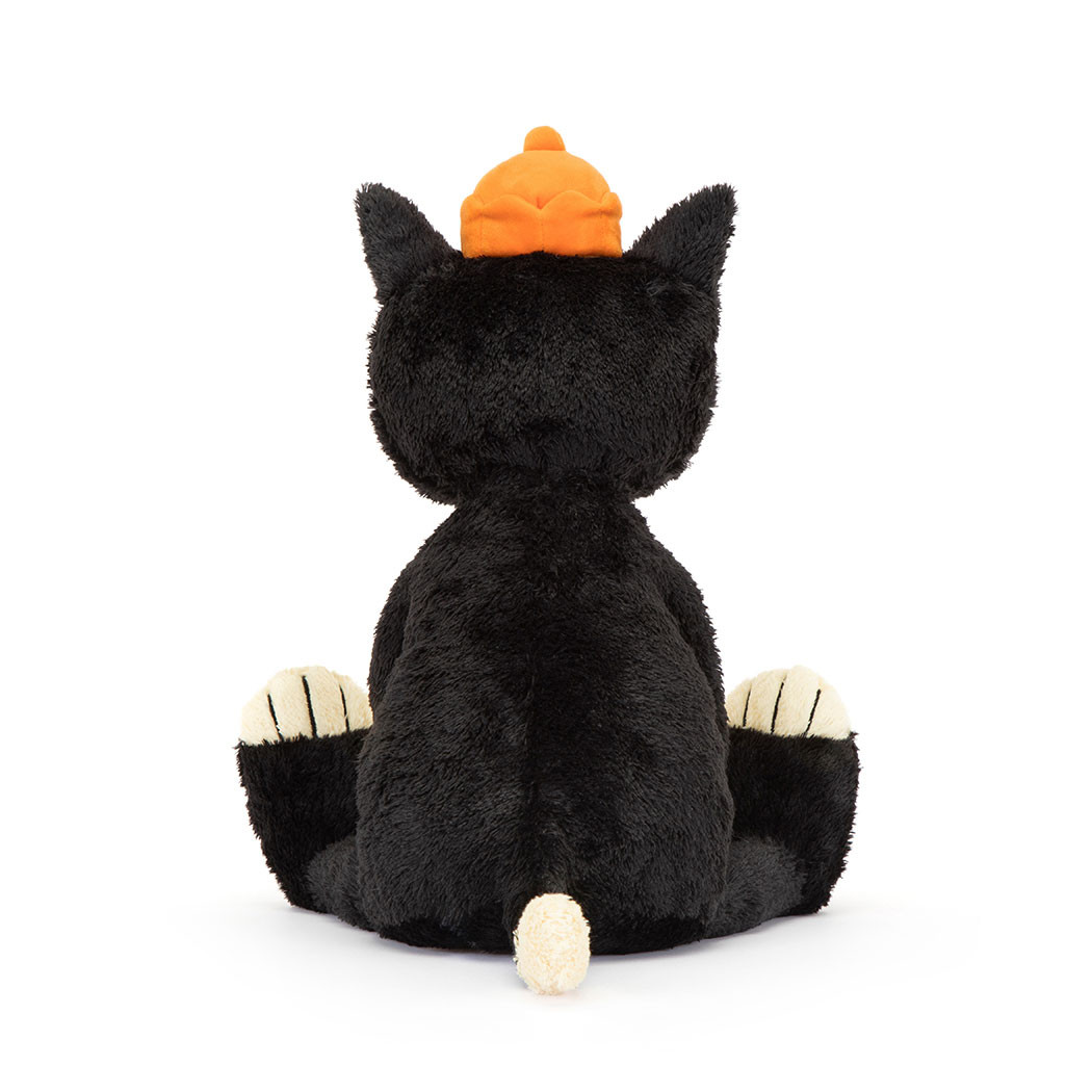 Kot Jellycat 48 cm - Jellycat Jack - Duży Kotek w Czapce - Maskotka Przytulanka - JellyCat