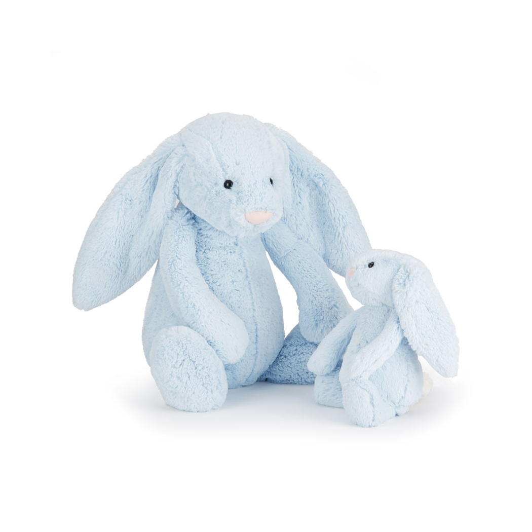 Jasnoniebieski Królik 31 cm - Pluszowy Króliczek - Maskotka Przytulanka - JellyCat