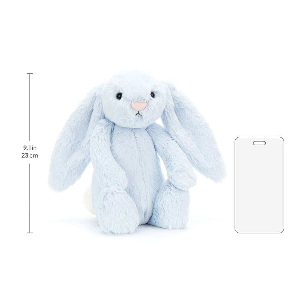 Jasnoniebieski Królik 31 cm - Pluszowy Króliczek - Maskotka Przytulanka - JellyCat