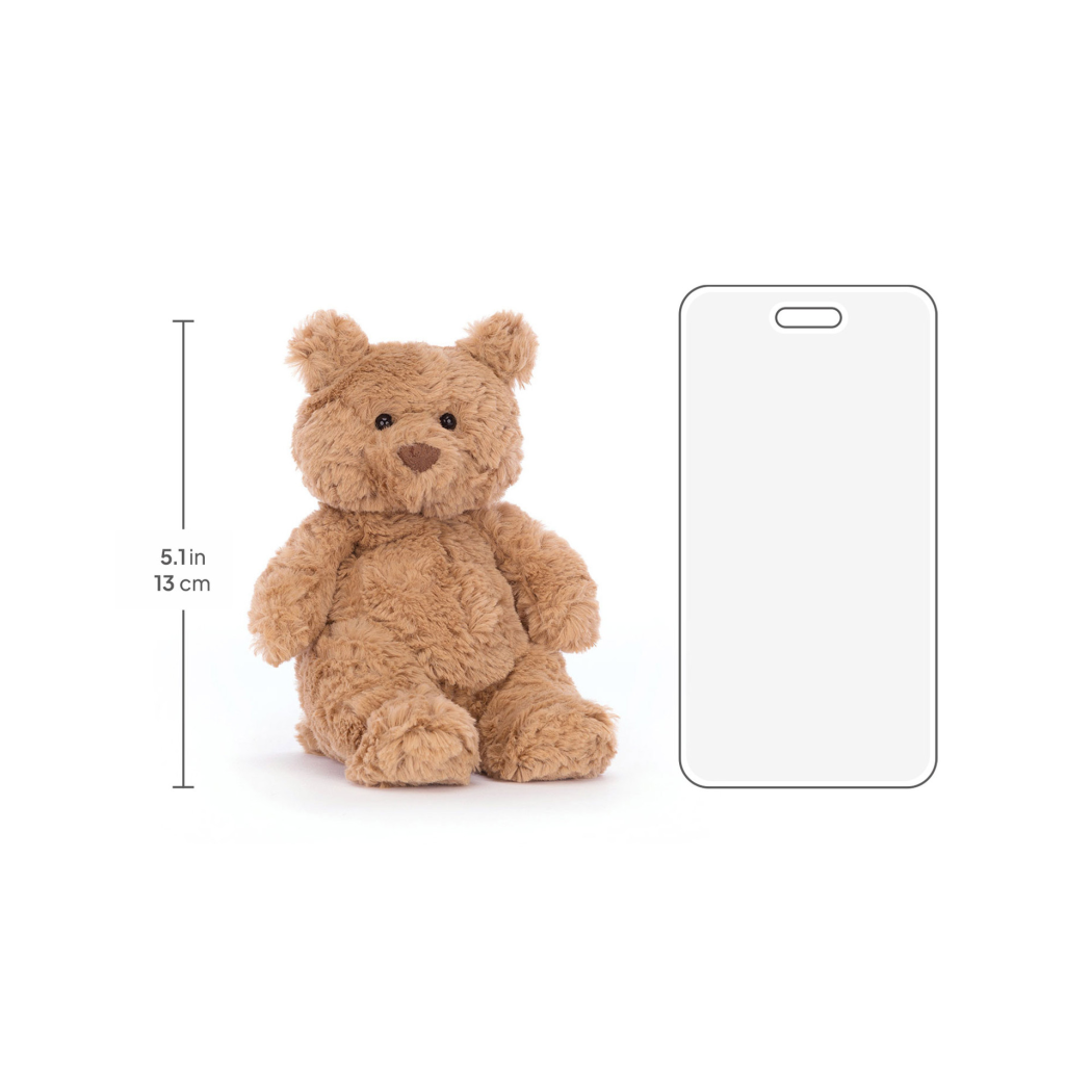 Miś Bartłomiej 16 cm - Pluszowy Miś Vintage - Maskotka Przytulanka - JellyCat