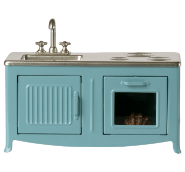 Niebieska Kuchnia dla Myszek - Metalowa Kuchnia...