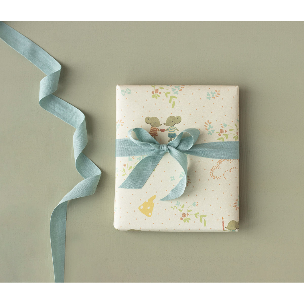 Have a Mice Day - Gruby Papier Do Pakowania Prezentów - 10 metrów x 55 cm - Maileg