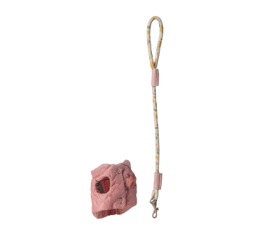 Różowa - Smycz i Uprząż -...