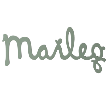 Szałwiowe Logo Maileg - Maileg Wooden Logo -...