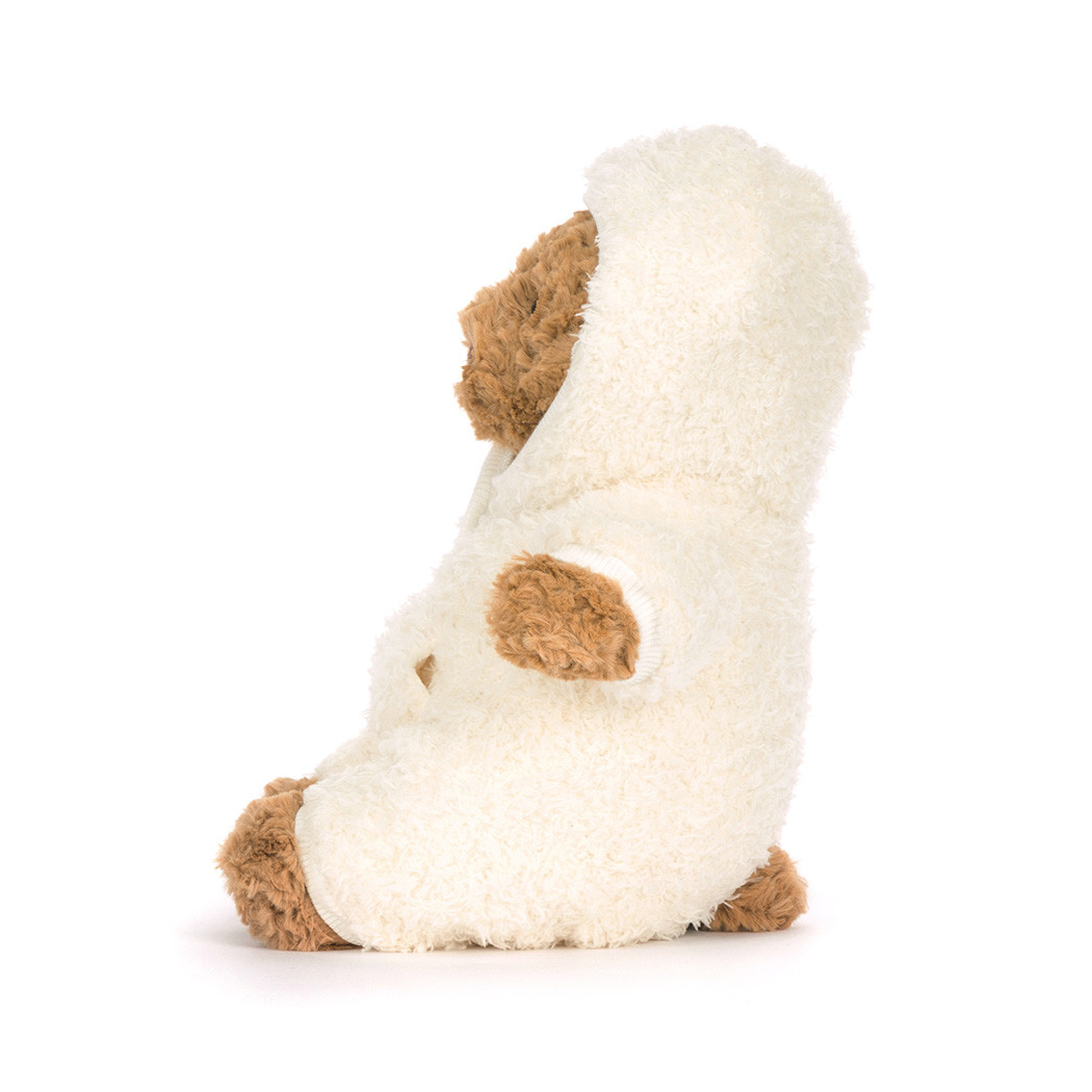 Miś Bartłomiej w Pajacyku - 26 cm - Klasyczny Pluszowy w Zdejmowanym Ubranku Kombinezonie - Maskotka Przytulanka - JellyCat