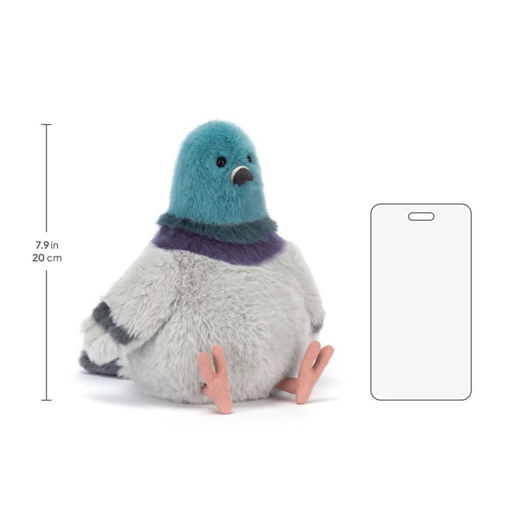 Gołąb Strutton - 22 cm - Pluszowy Ptaszek - Maskotka Przytulanka - JellyCat