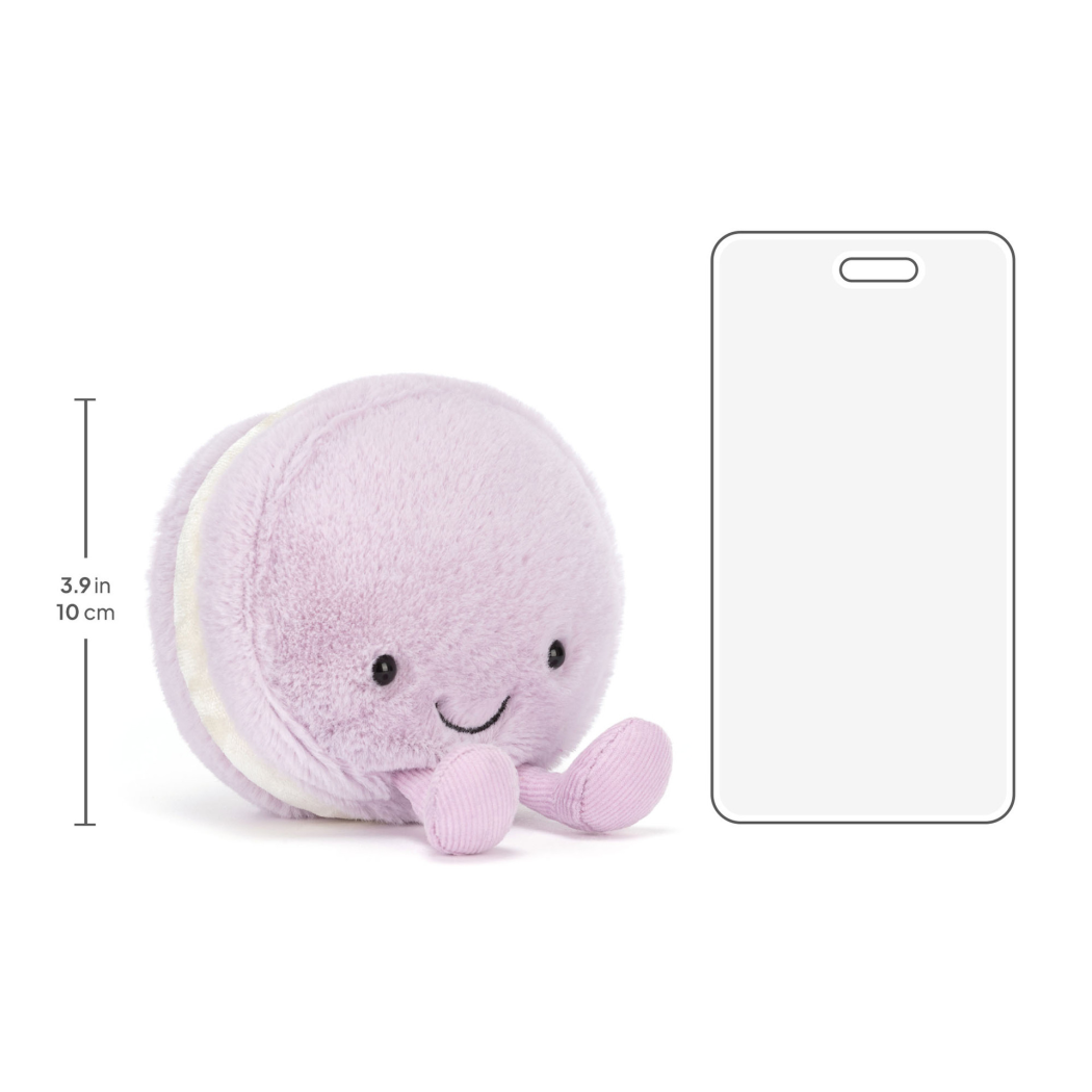 PROMOCJA May - Wesoły Makaronik 12 cm - Liliowa Pluszowa Pralinka - Maskotka Przytulanka - JellyCat