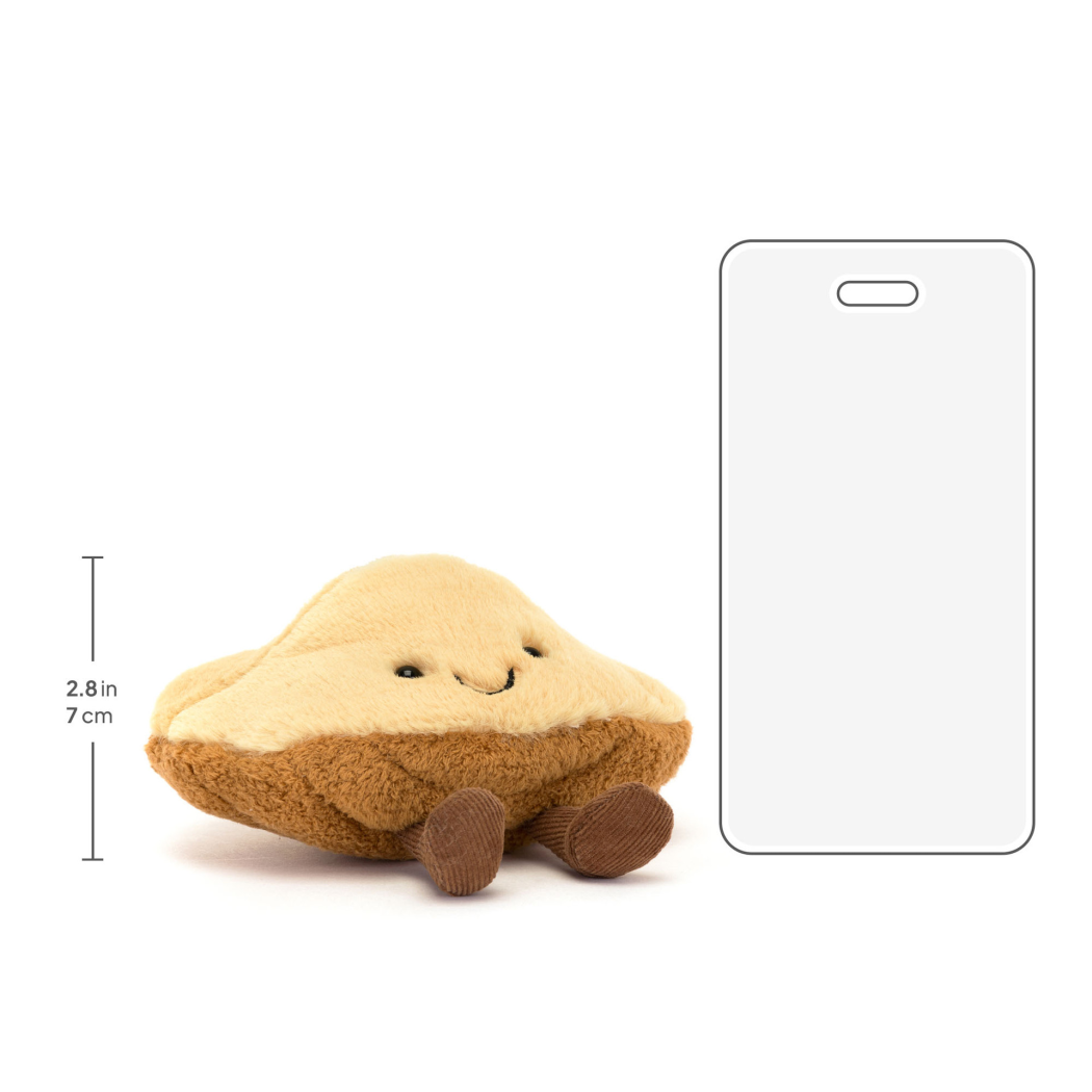 PROMOCJA Margaux - Wesoła Magdalenka 13 cm - Pluszowe Ciastko Muszelka - Maskotka Przytulanka - JellyCat