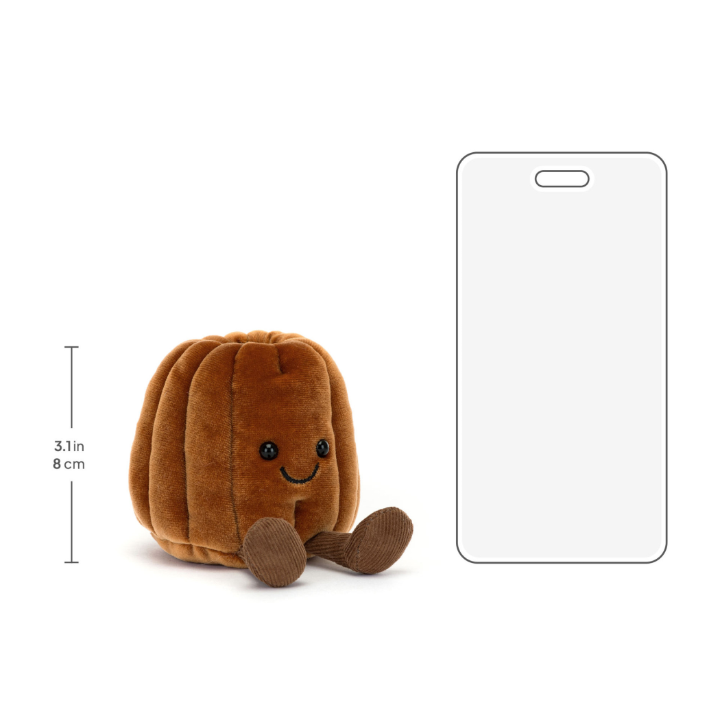 Carole Canelé - Wesoła Francuska Babeczka 11 cm - Pluszowe Ciastko - Maskotka Przytulanka - JellyCat