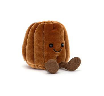 Carole Canelé - Wesoła Francuska Babeczka 11 cm - Pluszowe Ciastko - Maskotka Przytulanka - JellyCat