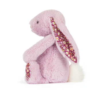 Thistlepop - Liliowy Króliczek Luxe - Królik 31 cm z Kwiecistymi Uszami - Maskotka Przytulanka - JellyCat